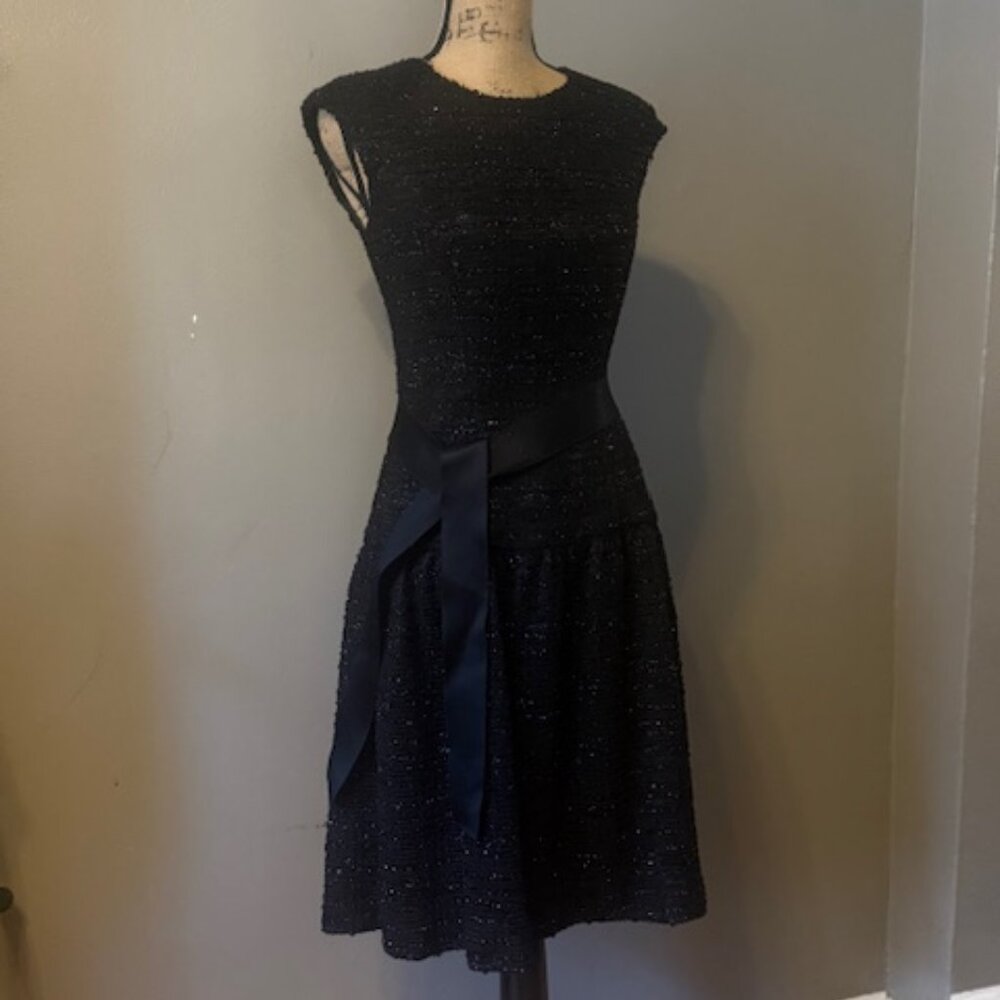 Black Carolina Herrera Cocktail Dress 6